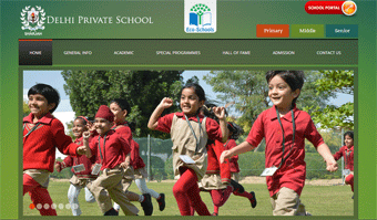 Delhi Private School Sharjah Website
