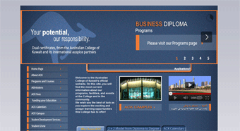Australian College of Kuwait Website
