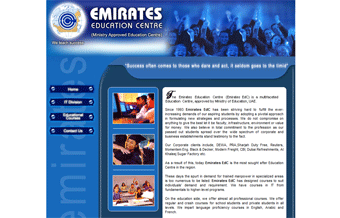 Emirates Education Center Website