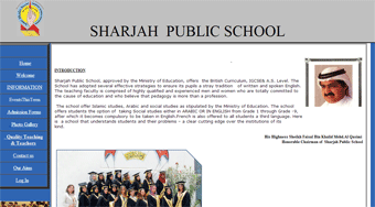 Sharjah Public School Website