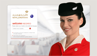 royal jordanian air hostess