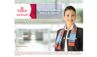 Royal Air Maroc Website